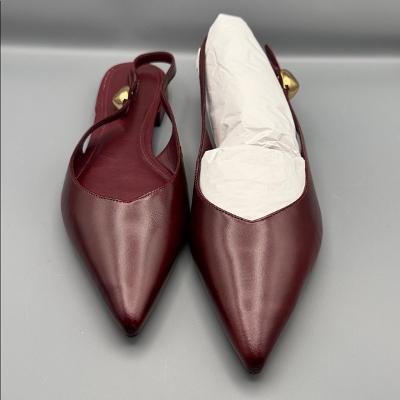 Arezzo Women's Farrah Slingback Ballet Flats - Picture 2 of 3